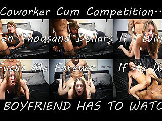 Betting My Coworker 10k That I Can Make Him Cum First