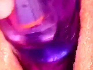 Fucking My Pretty Pink Pussy with a Dildo