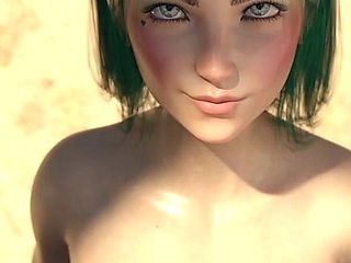 Hot Threesome with My Step Sister and Her Friend in public - 3D Hentai Game - Family Crush