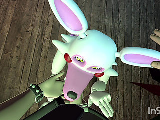 Fnaf Mangle and Sexy Roxanne Wolf Blowjob
