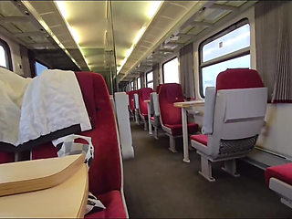 Adrenaline on the Train. Caught in the Toilet