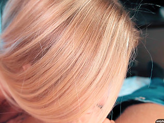 POV Caught Step Sister Masturbating and Fucked Her Wet Pussy