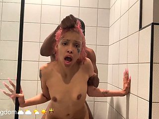 michikomalandro Sucks BBC then Gets Anal Fucked in the shower part 2