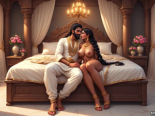 Hot desi milf cheating housewife with her husband's boss in bathroom