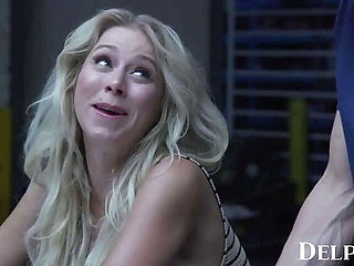 Delphine Films: Katie Morgan and David Lee - Co-Worker Passion Play on the Boss's Desk