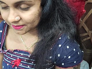 Feet Massage in Nighty