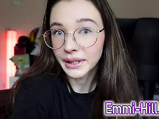 18yo Skinny Teen Squirts Hard - Tiny Tits & Huge Labia - Emmi-Hill
