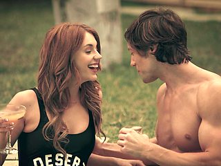 Blake Eden seduces her man in a steamy missionary session