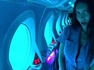 Public Masturbation with Lovense (lush) Part 6 Orgasm on a Submarine