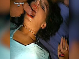 Glasses Covered in Cum - Slut Takes Massive Facial