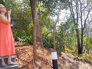 Blonde Mature Wife Enjoys Sex in Between