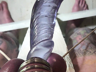 Goode Girl Unholy Crucifix Ballbusting Pt3