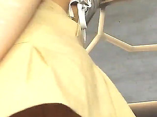 Slim Girl with Colored Hair Masturbates and Wants to Be Controlled