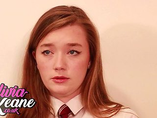 Incomparable Olivia Keane's striptease clip