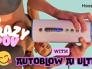 WILD POINT-OF-VIEW of Hoss Kado using Autoblow