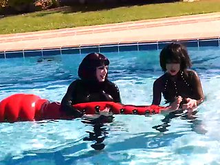 TANGENTOD Latex Pool Float Play
