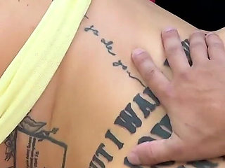 Thick Tatted Babe Valentine Vixen Fucks Stepbro Teddy Tarantino