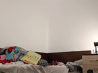 Sexy Wife Dances Naked at Home. Sexy Stepmom Does Yoga Naked, Hairy Pussy, Big Ass.