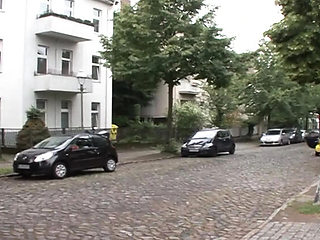 German BBW journalist with tattoos gets hardcore bed fuck in doggy style