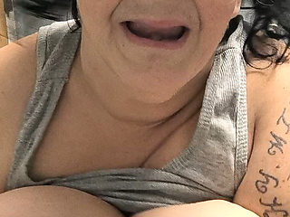 She's so Damn Nasty Rubbing Her Clit Fasty