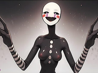 Fnaf Big Tits Fnaf Puppet Blow Job Hentai By Eextoon - Hentai Anime