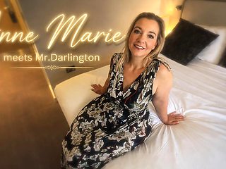 Chubby British Housewife Anne Marie Enjoys Her First Wild BBC Pounding in Hotel Room as Daddykane Pounds Her C