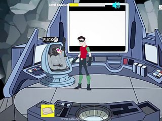 Ass fuck, big natural tits, gun