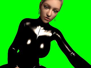 Mistress in Black Latex – POV Cowgirl (Passthrough)