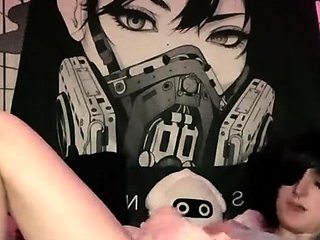 Girls Out West Amateur double toy masturbation