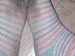 Fuzzy Sock Feet