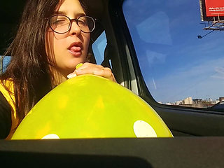 Highway Ride Balloon Play - Bunny Looner