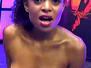 Ggg - Black Pearl Is Pissed in the Mouth and Taken Horny Doggy.