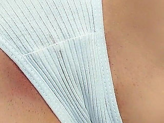 Powerful Vibrator Makes Her Pussy Flow Furiously with Moisture From the Vagina