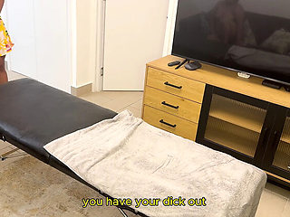 Stepmom Joins Stepson and Girlfriend for Hot Threesome - Big Booty Latina MILF Action