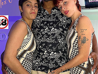 Turning Petite Santos Dykes Into Anal Sluts