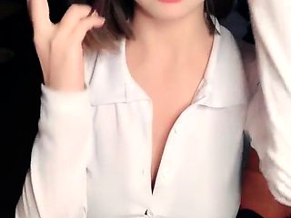 Small Tit Teen Cums On Cam