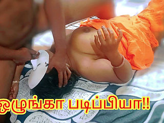 Step Father Punished Her Step Daughter for Getting Low Marks on Exam - Full Tamil Audio with Real Lustful Moaning