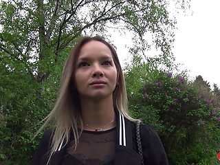 German Scout - Skinny teen Monika Famous