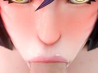 Lol Ahri Sloppy Blowjob POV Rule34 3D Animation