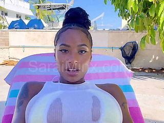 Ebony Goddess Sarai Minx: Creampie, Big Cock, & Wet Fun