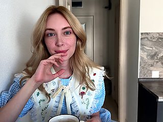 Porn wife, teen, towheaded