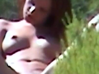 Teen Solo Sex in the Dunes of Mallorca