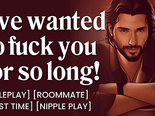 ASMR Male Voice: Your Roommate and Best Friend Fucks You for the First Time - At Home & Nipple Play  - Erotic Audio Roleplay