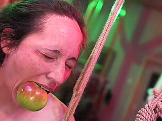 Slave Mila Pushed Beyond Limits Whipped and Edged by Vivienne L'amour