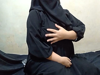 Veiled Woman Squirting Alone Pussy Pink Wahh
