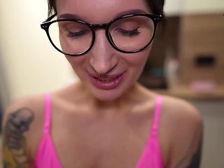 Feel the heat of a maid's steamy facial with a wild twist