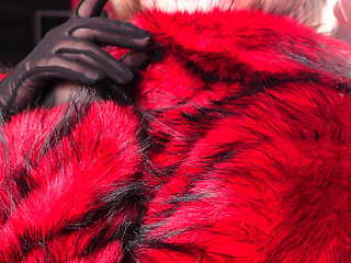 Hot Fur Coat Collection - Part 2. Fetish MILF Arya Grander