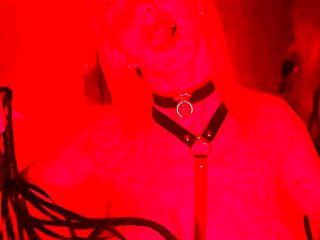Blonde Babe's BDSM Solo Squirt Show