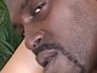 Horny Brunette Gets Doggystyle Fucked by the Huge Black Cock of Lexington Steele