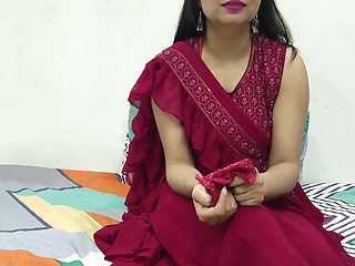 Hot Indian Saara Bhabhi Pussy Licking and Hard Fuck for Teaching First Sex to Devar.